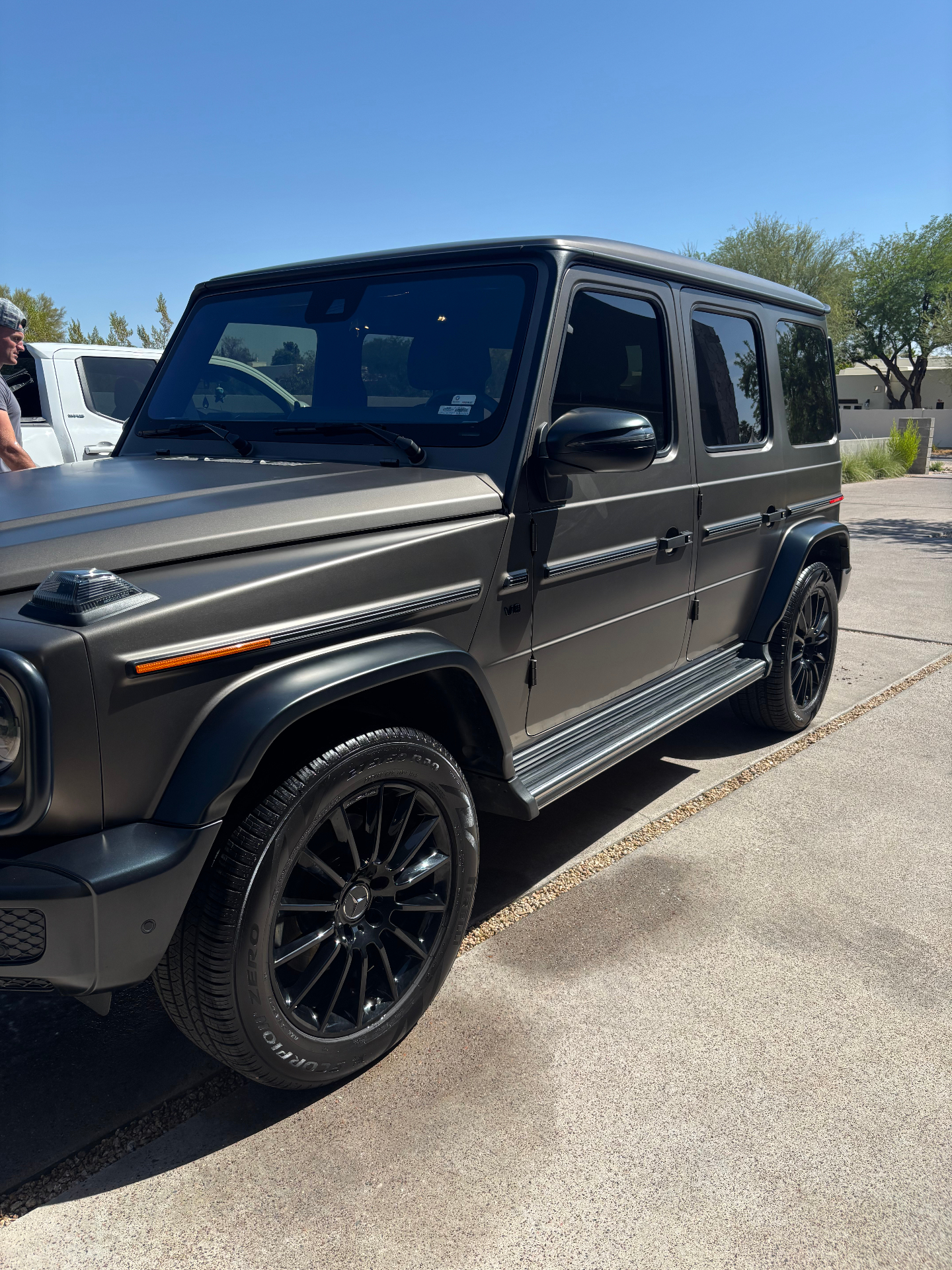 Mercedes G550 detailed and coated in Scottsdale